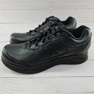 New Balance 577V1‎ Womens Size 6 Black Walking Shoe Model #WW577BK USA Made